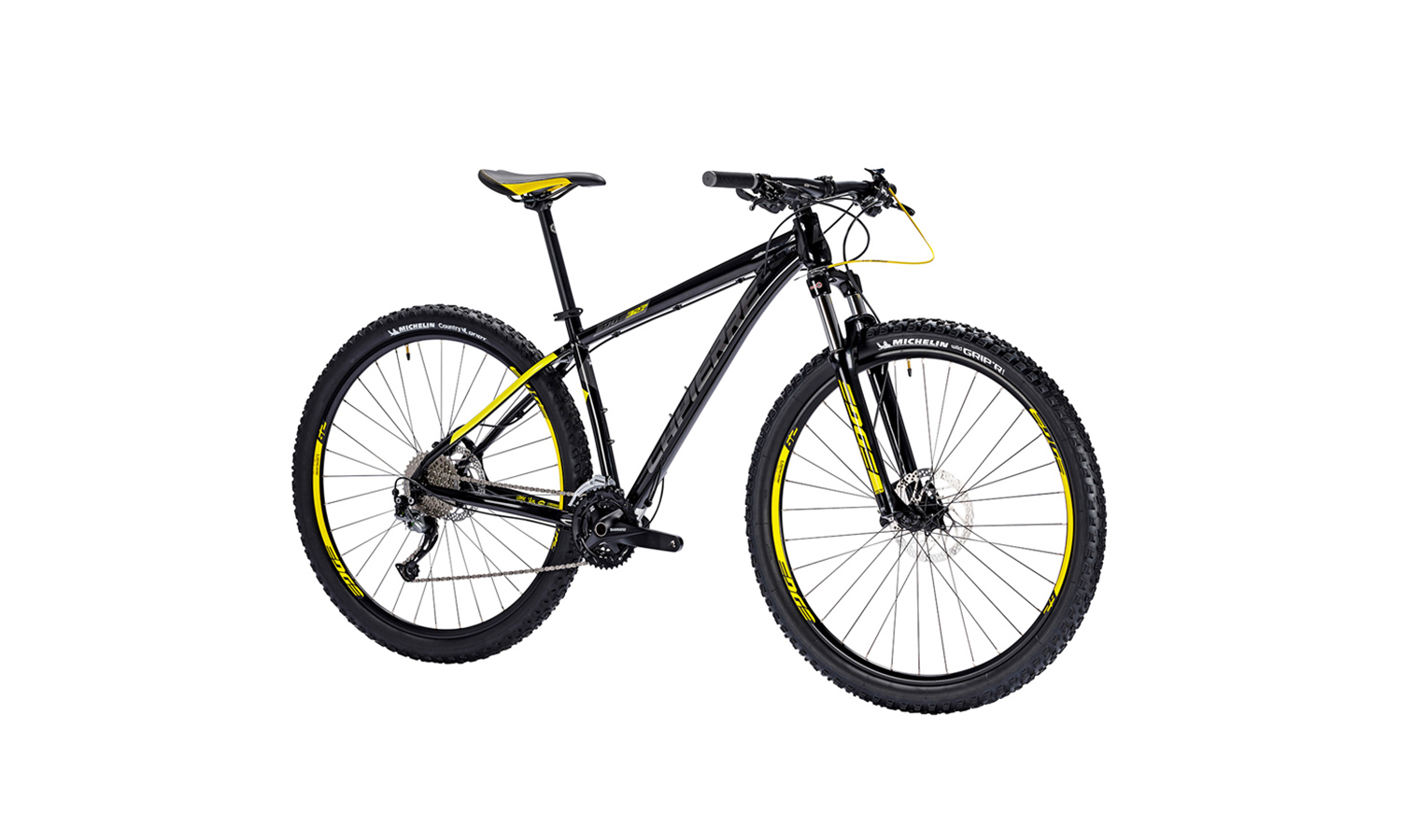 Фотография Велосипед Lapierre Edge 327 (2018), размер L, Черно-желтый
